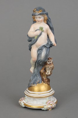 Lot 920 - MEISSEN Porzellanfigur "Die Nacht"