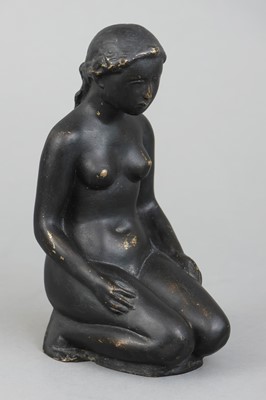 Lot 1630 - ARISTIDE MAILLOL Bronzefigur "Jeune fille agenouillée" (um 1900)