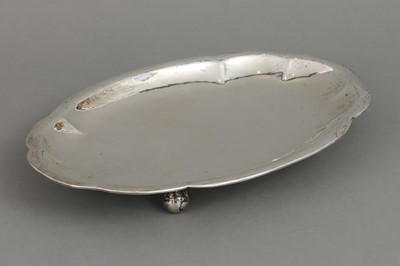 Lot 508 - OTTO WOLTER (Schwäbisch Gmünd) Silber Anbietschale des Art Déco