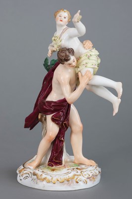 Lot 844 - MEISSEN Porzellanfigur "¨Raub der Sabinerin¨"