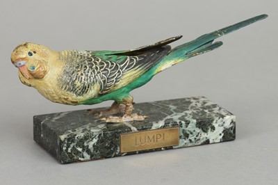 Lot 1651 - Wiener Bronze "Wellensittich"