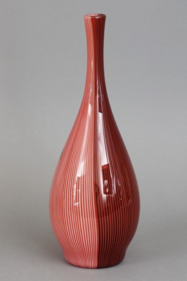 Lot 1068 - VENINI (Murano) Glasvase "Tessuto Lucido"