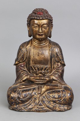 Lot 102 - Chinesischer Buddha Vajrasana