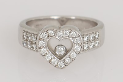 Lot 723 - Ring mit Diamantbesatz