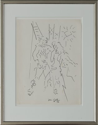 Lot 1384 - JEAN COCTEAU (1889 Maisons-Laffitte bei Paris - 1963 Milly-la- Forêt bei Paris)