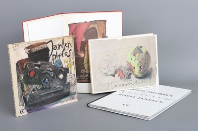 Lot 1403 - 4 Horst JANSSEN Bücher