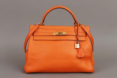 Lot 1063 - HERMÈS Kelly II Retourné 32 Handtasche