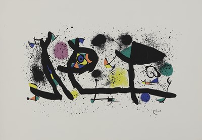 Lot 1456 - JOAN MIRÓ (1893 Barcelona - 1983 Palma de Mallorca)