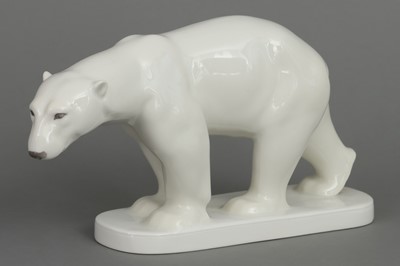 Lot 946 - KPM BERLIN Porzellanfigur "Eisbär"