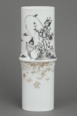 Lot 829 - ROSENTHAL Porzellanvase "The lovers"