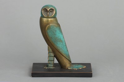 Lot 1579 - PAUL WUNDERLICH (1927-2010) Bronzefigur "Kleine Eule"