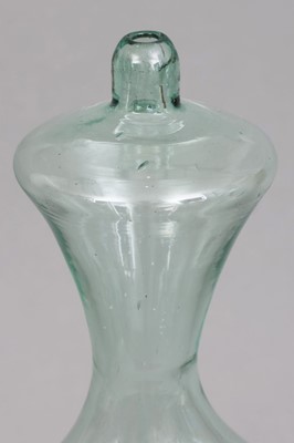 Waldglas-Flasche des 19. Jahrhunderts