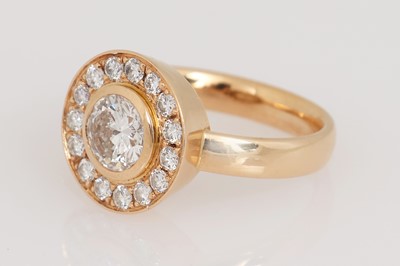 Lot 618 - Diamant Ring, KAY Hamburg