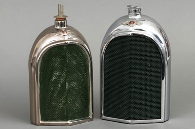 Lot 1143 - 2 BENTLEY Automobilia Flacons/Schnapsflaschen