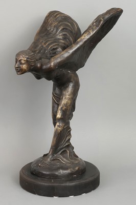 Dekorative Bronzefigur "Emily" (Spirit of Ecstasy)
