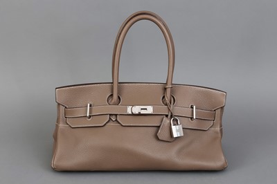 Lot 500 - HERMÈS Shoulder Birkin Bag 42 "Jean Paul Gaultier "