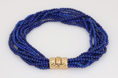 Lot 648 - Lapislazuli Kette