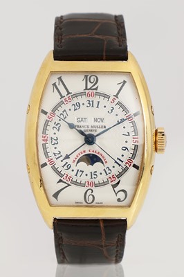 Lot 578 - FRANCK MULLER Armbanduhr "Master of Complications"