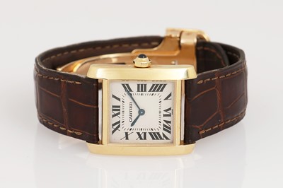 Lot 581 - CARTIER Tank Francaise Armbanduhr