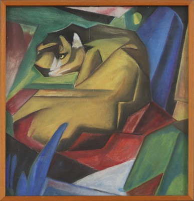 Lot 1325 - LOUISE OPPEL (unbekannte Künstlerin aus Jena) nach FRANZ MARC