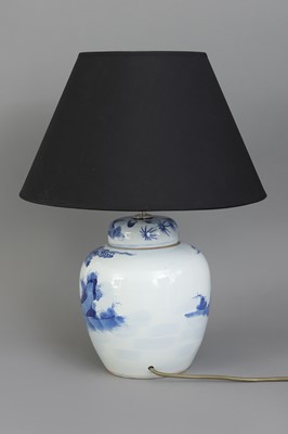 Chinesische Porzellanlampe