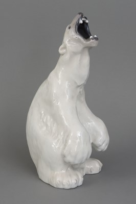 Lot 955 - ROYAL COPENHAGEN Porzellanfigur "Brüllender Eisbär"