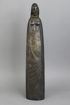 BENJAMINO BENVENUTO BUFANO (1898-1970) Bronzeplastik "Madonna"