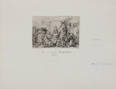 Lot 1409 - REMBRANDT VAN RIJN (1606 Leiden - 1669 Amsterdam)