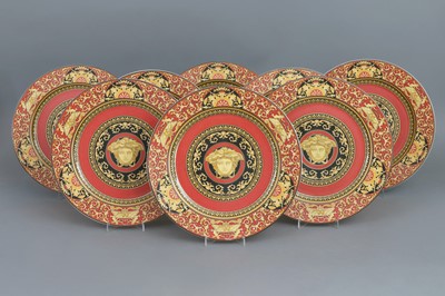 Lot 870 - 8 ROSENTHAL meets VERSACE Platzteller