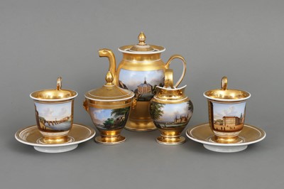 Lot 906 - Biedermeier Kaffeeservice