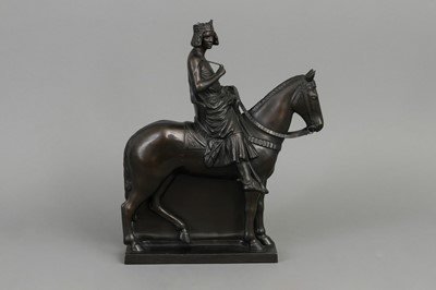 Lot 1561 - Zinkguss Figur des Bamberger Reiters