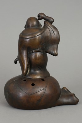 Lot 111 - Japanische Bronzefigur von NAKAO MUNESADA "Hotei"