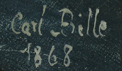 CARL LUDWIG BILLE (1815 Kopenhagen - 1898 ebenda)