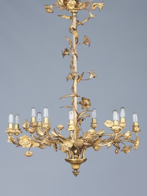 Lot 302 - Französische Deckenlampe des 19. Jahrhunderts