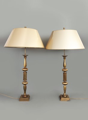 Lot 344 - Paar Mid-Century Tischlampen