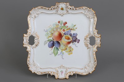 Lot 819 - MEISSEN Porzellan-Prunktablett