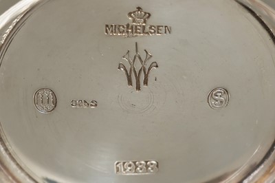 Lot 600 - MICHELSEN (Denmark) Art déco Silber Fußschale