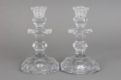 Lot 1202 - Paar BACCARAT (France) Tischleuchter