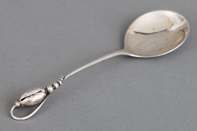 Lot 521 - GEORG JENSEN Silber Konfitürelöffel "Magnolia"