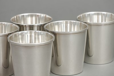 Lot 609 - 6 ZARAMELLA ARGENTI (Italy) Silber Becher