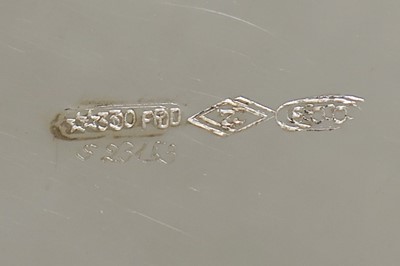 Lot 609 - 6 ZARAMELLA ARGENTI (Italy) Silber Becher