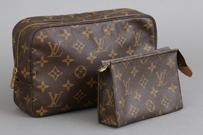 Lot 715 - LOUIS VUITTON Trousse Toilette 23 / LOUIS VUITTON Pochette Toilette 15