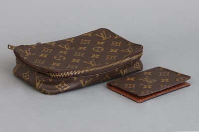 Lot 716 - LOUIS VUITTON Schmuck-Etui / LOUIS VUITTON kleines Kartenetui