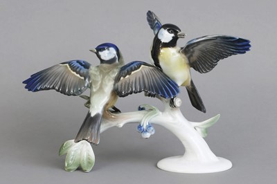 Lot 1096 - ROSENTHAL Porzellanfigur "Meisen"