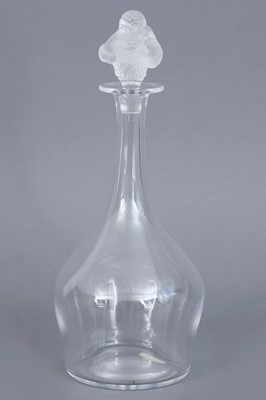 Lot 1210 - LALIQUE (France) Glaskaraffe "Roxane"