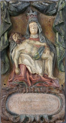 Lot 1341 - Gotische Relieftafel "Pieta"