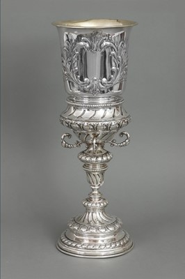 Großer Historismus Silber Pokal