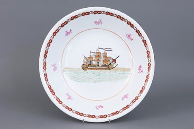 Lot 38 - Chinesische "Chine de commande"  Porzellanschale