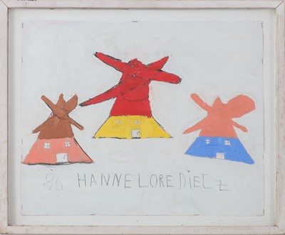 Lot 1575 - HANNELORE DIETZ (1931 Hamburg, "Schlumper"-Mitglied)