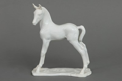 Lot 1092 - ROSENTHAL Porzellanfigur "Fohlen"